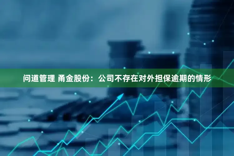 问道管理 甬金股份：公司不存在对外担保逾期的情形